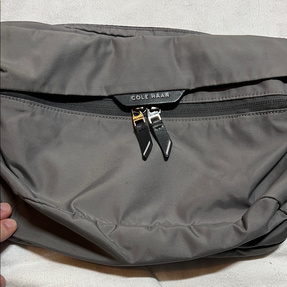 Cole Haan Gray Crossbody Sling Bag